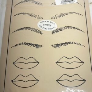 peau d’entraînement microblading